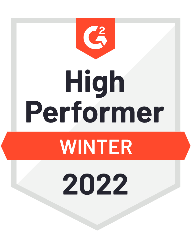 high performer winer 2022 logo